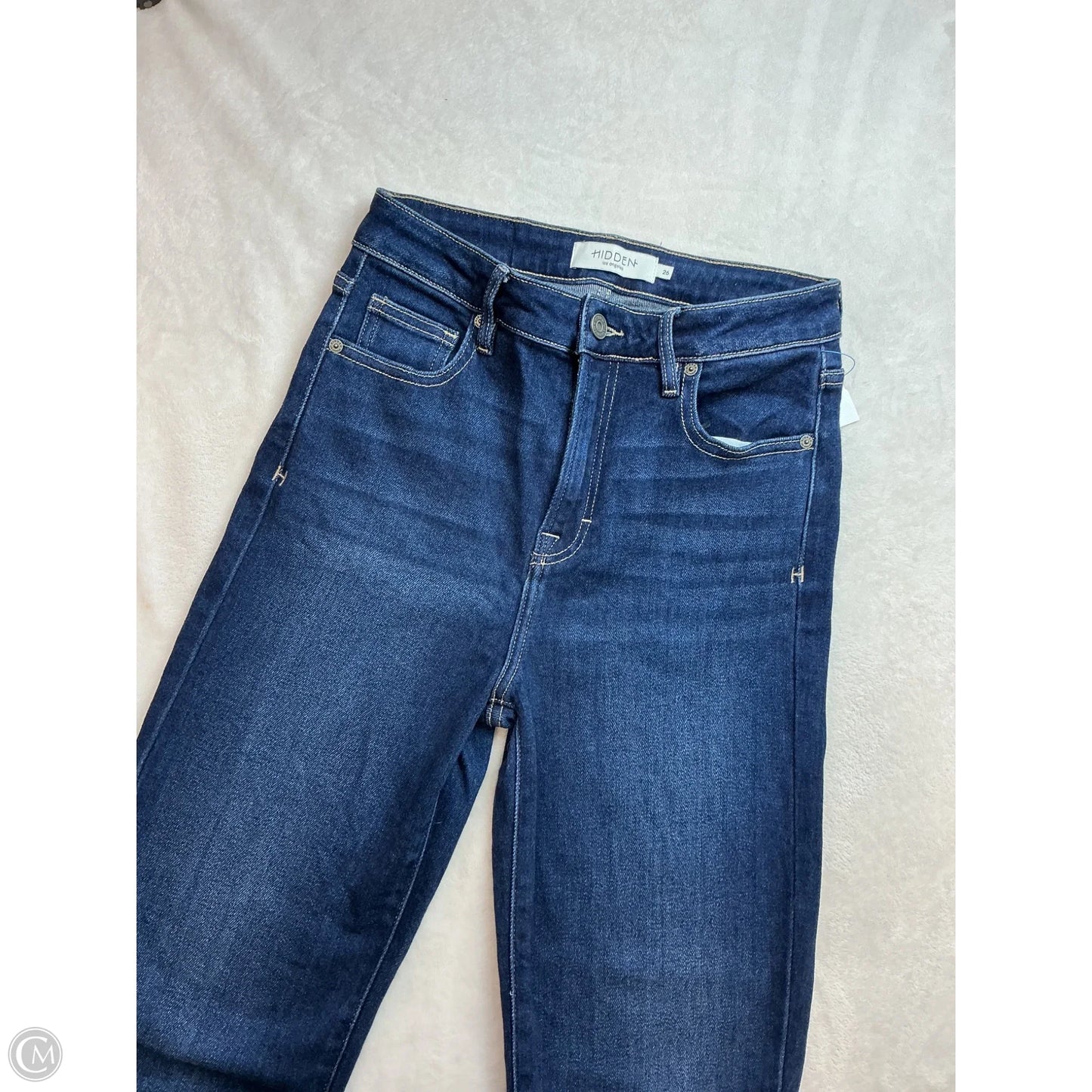 Jeans Straight By Hidden In Blue Denim, Size: 4