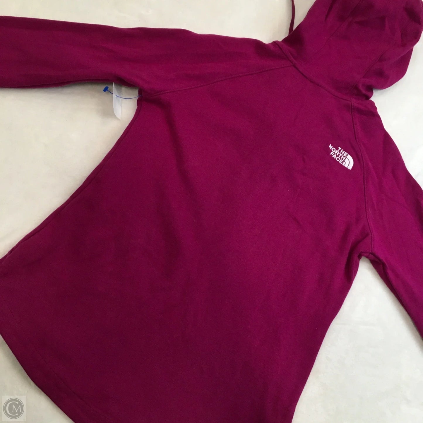 Athletic Sweatshirt Hoodie By The North Face In Pink, Size: S