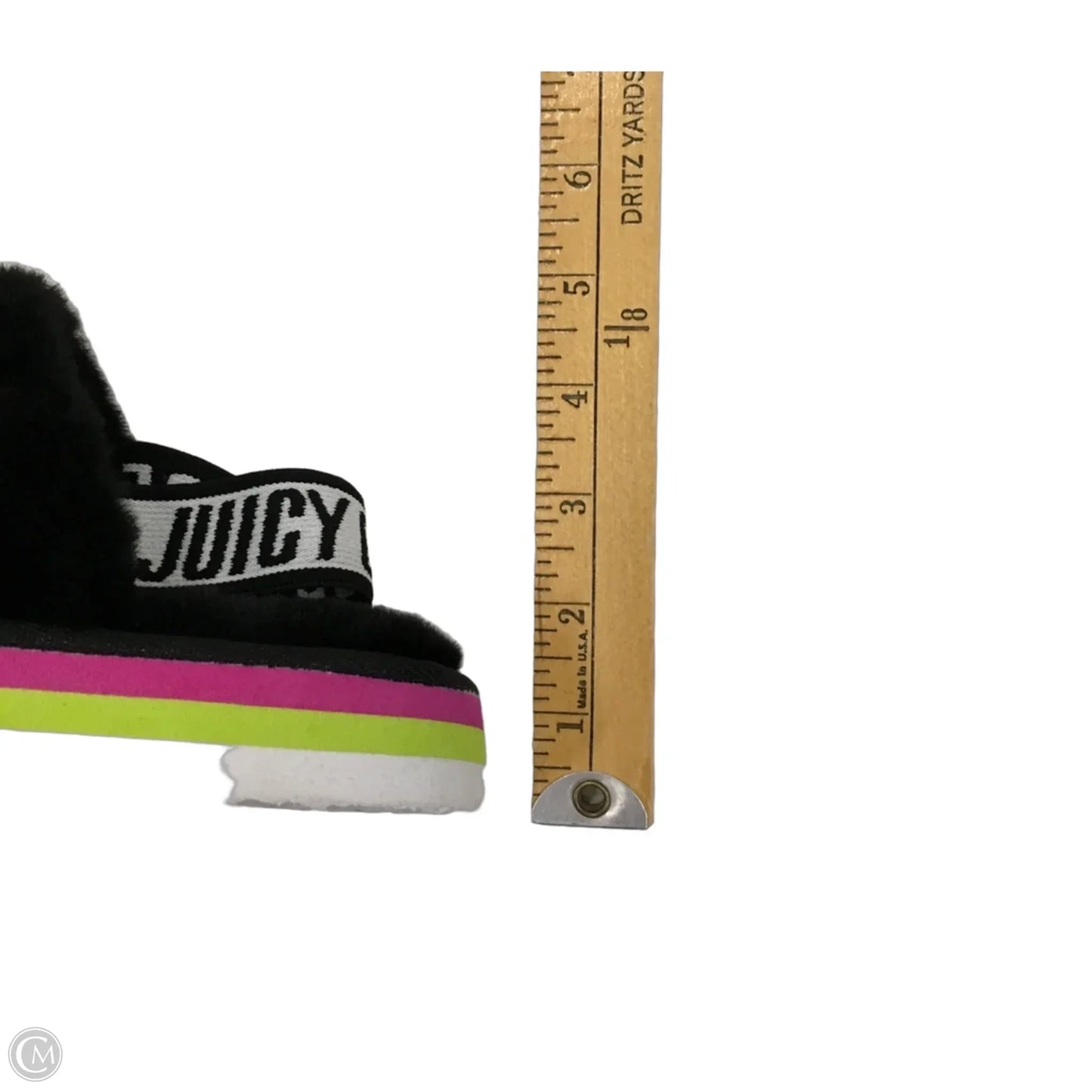 Shoes Flats By Juicy Couture In Black, Size: 6