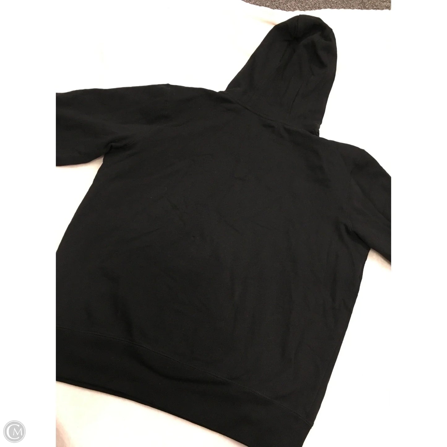 Sweatshirt Hoodie By New Era In Black & Blue, Size: L