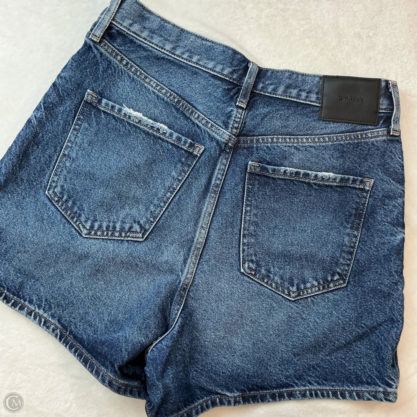 Shorts By Express In Blue Denim, Size: 8