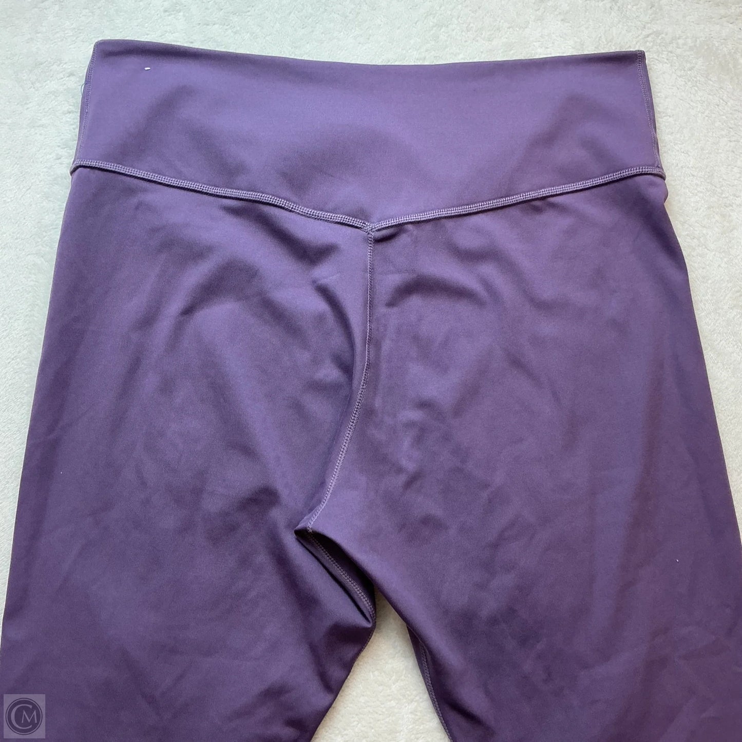 Athletic Leggings By Nike In Purple, Size: Xl