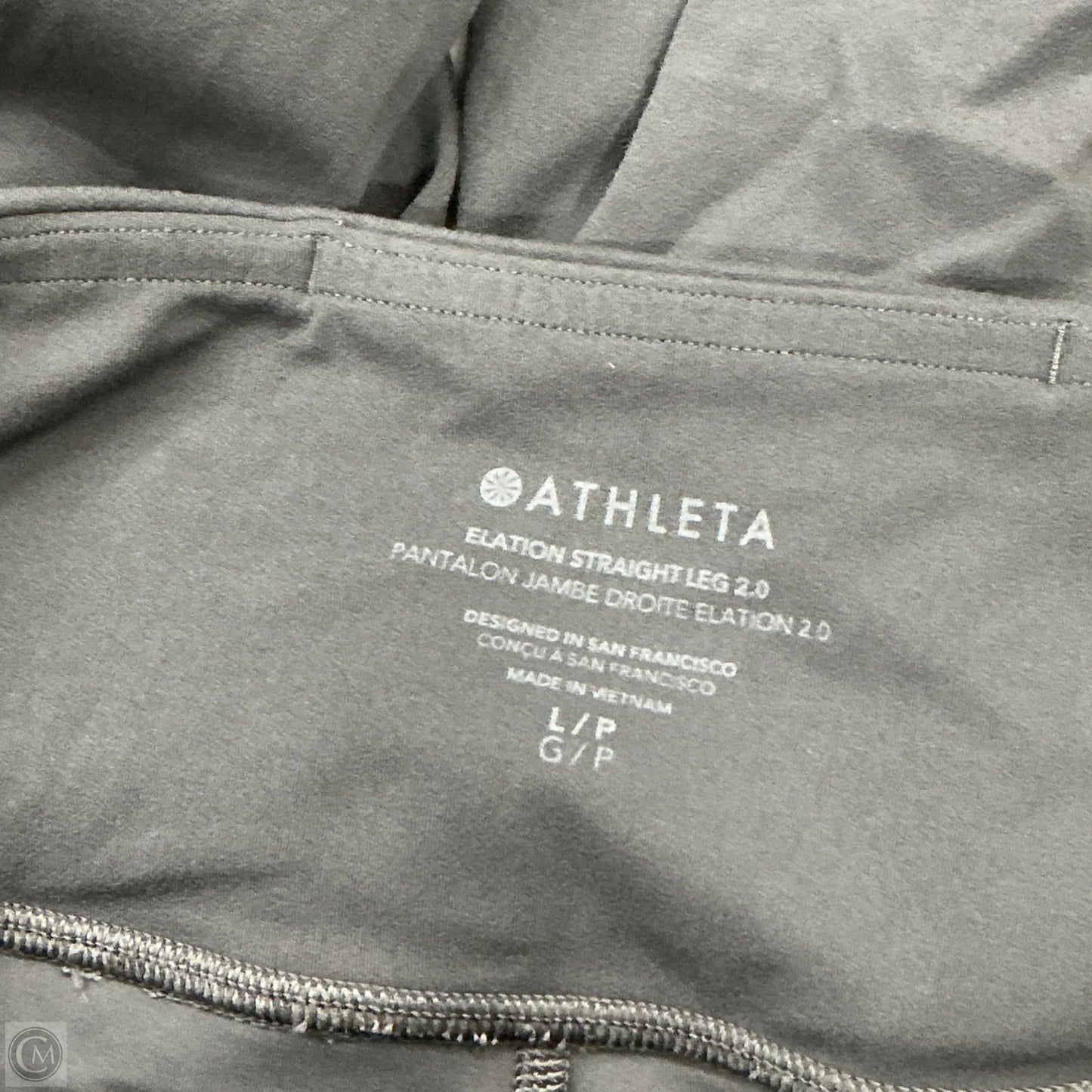 Athletic Pants By Athleta In Grey, Size: L