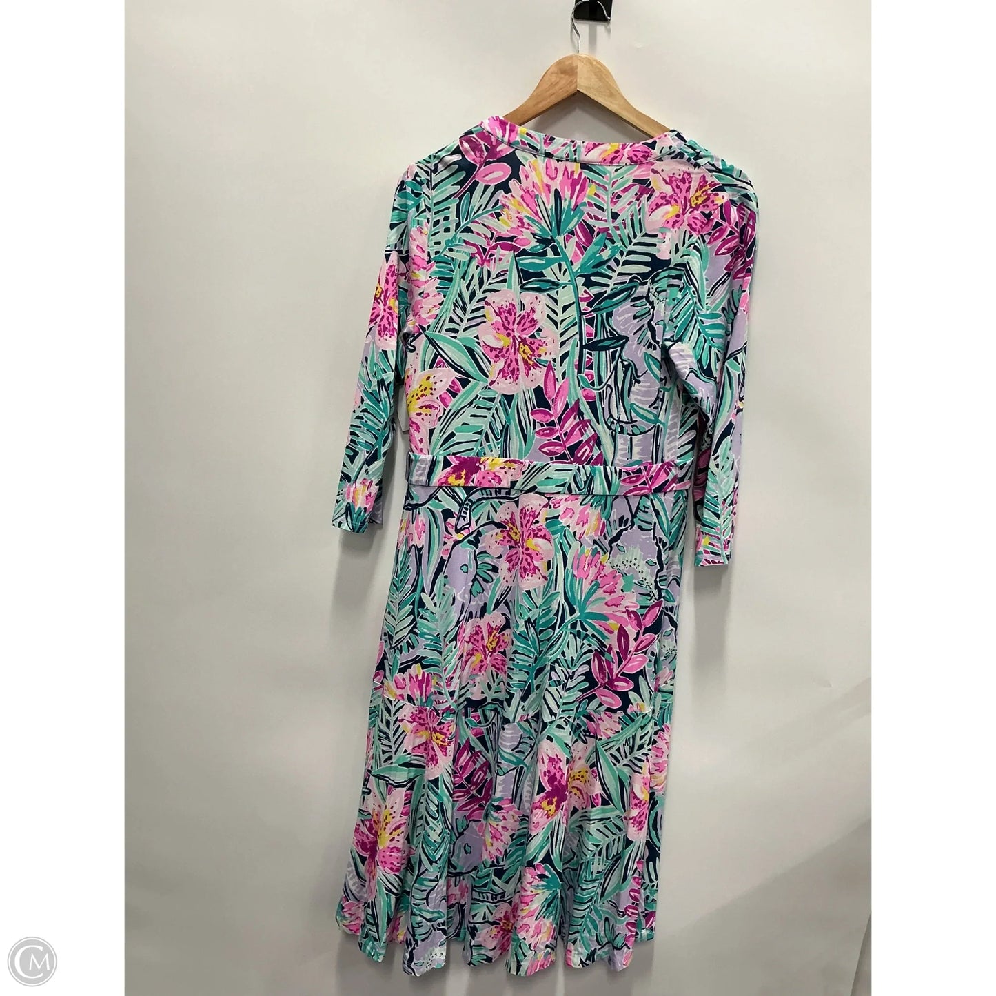 Dress Designer By Lilly Pulitzer In Blue & Purple, Size: M