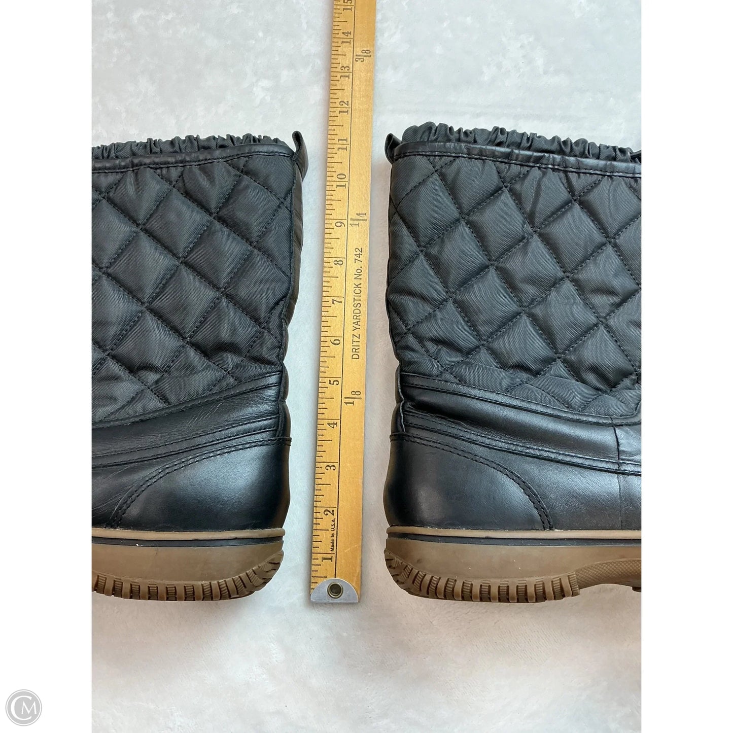 Boots Designer By Coach In Black, Size: 9