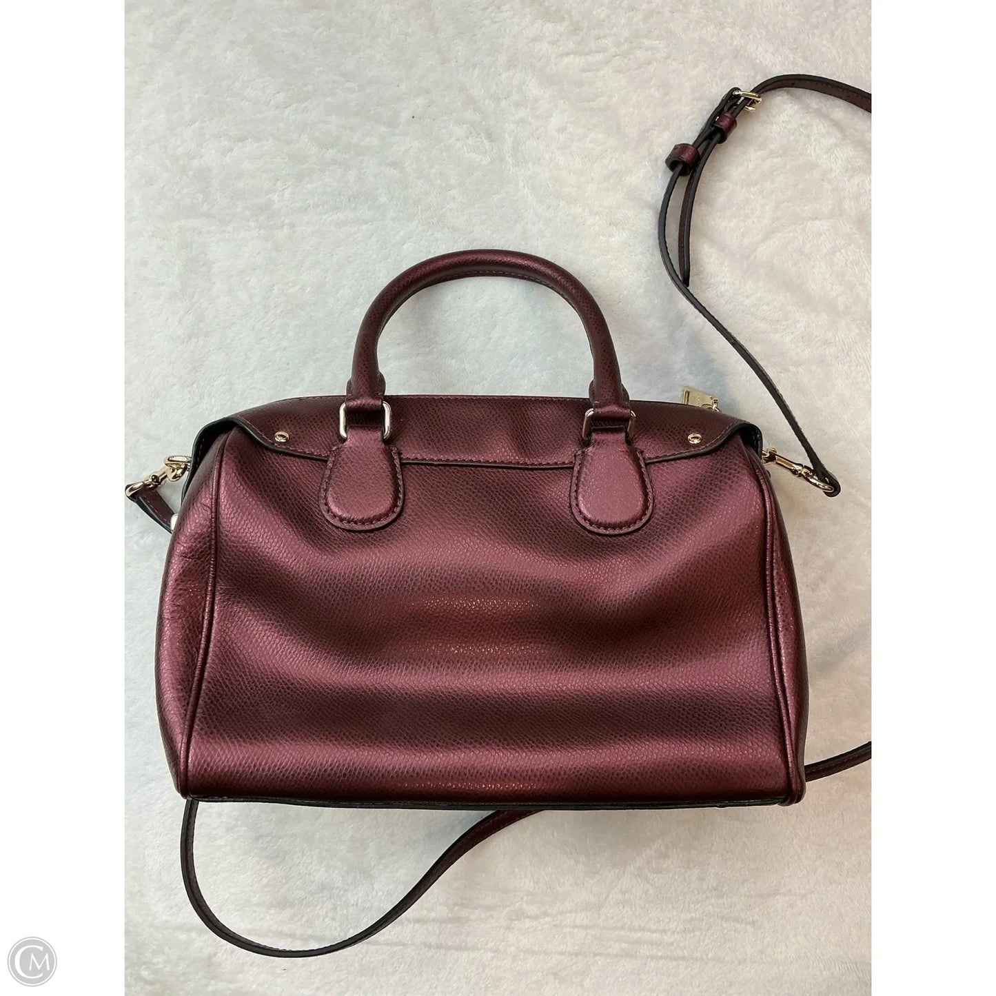 Handbag Designer By Coach, Size: Small