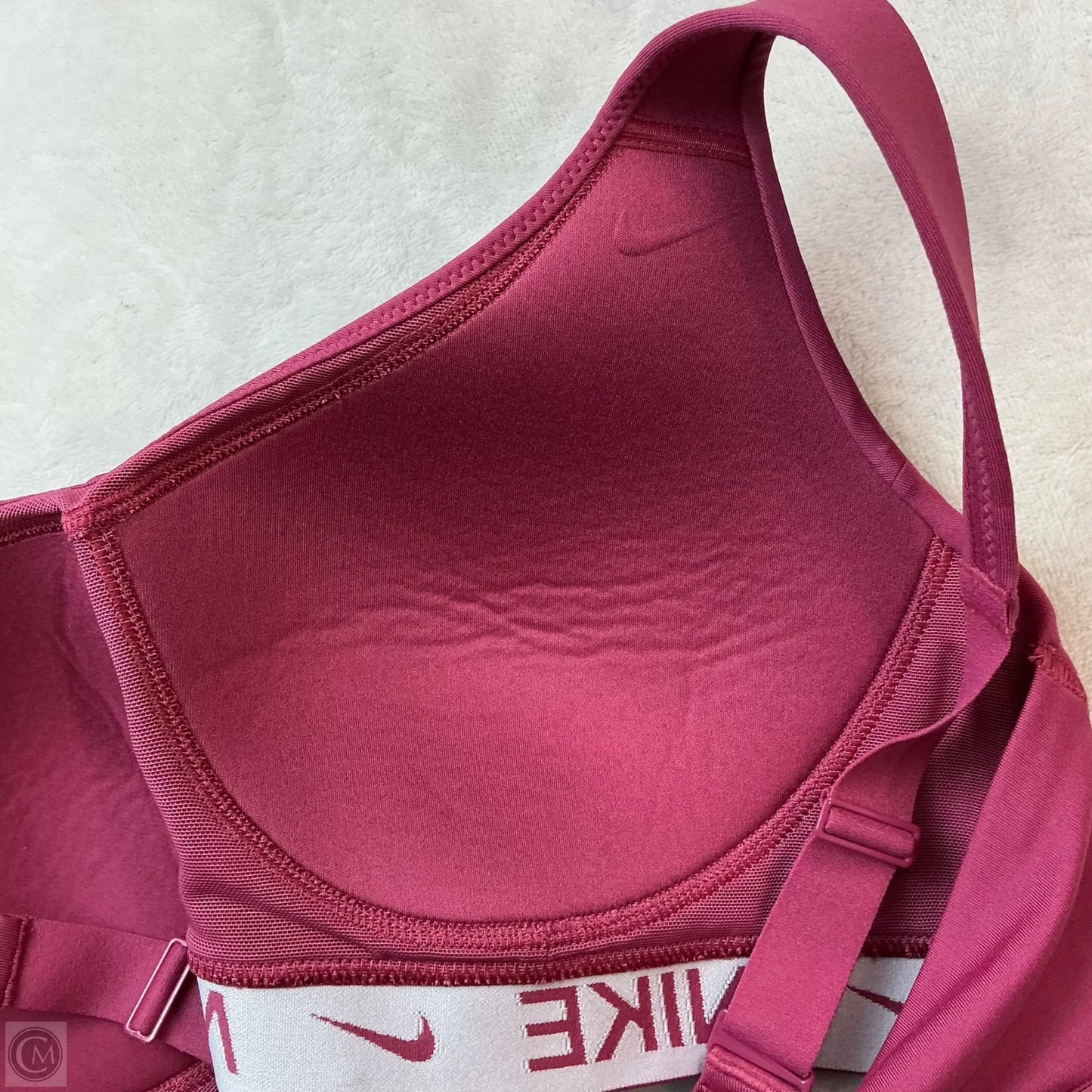 Athletic Bra By Nike In Pink, Size: M