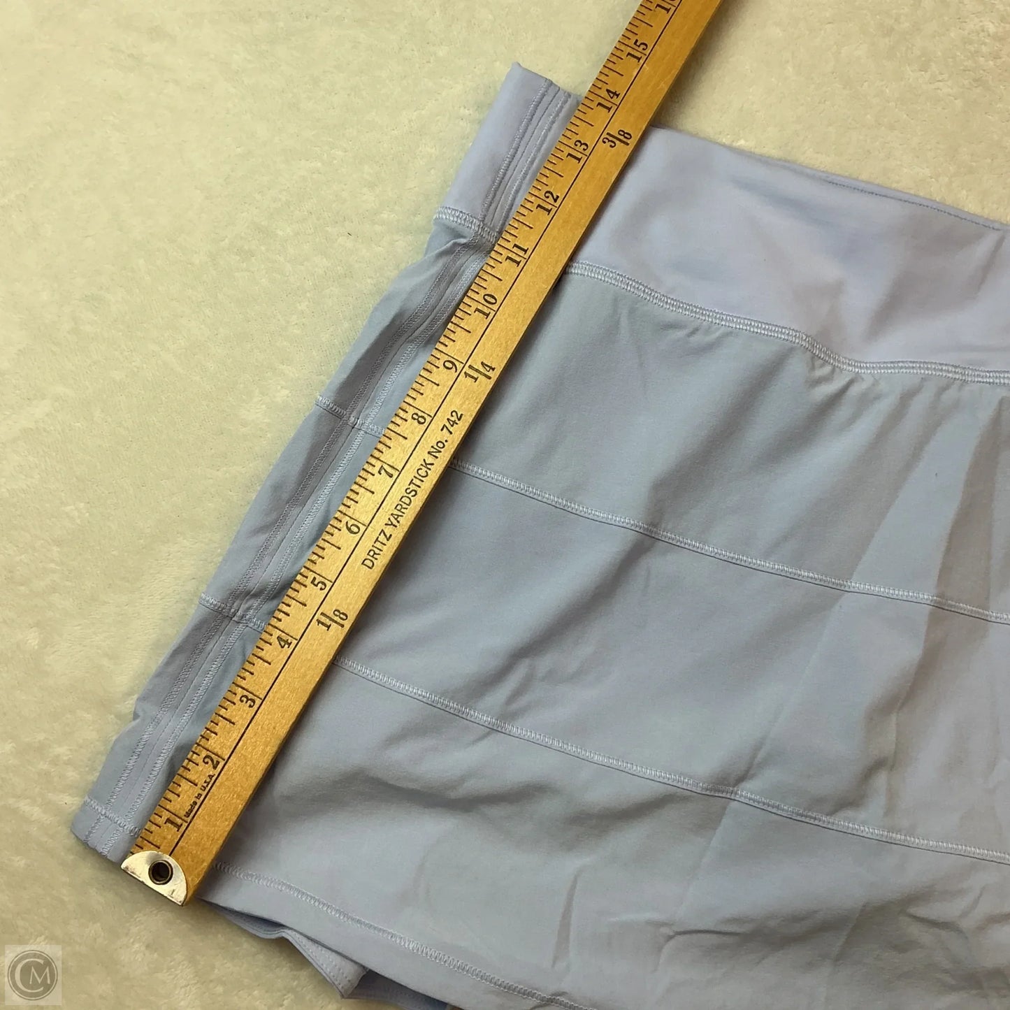 Athletic Skort By Lululemon In Blue, Size: 12