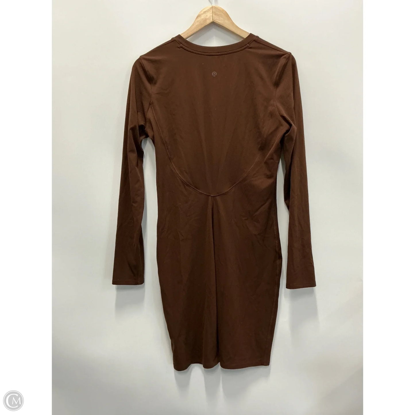 Athletic Dress By Lululemon In Brown, Size: L