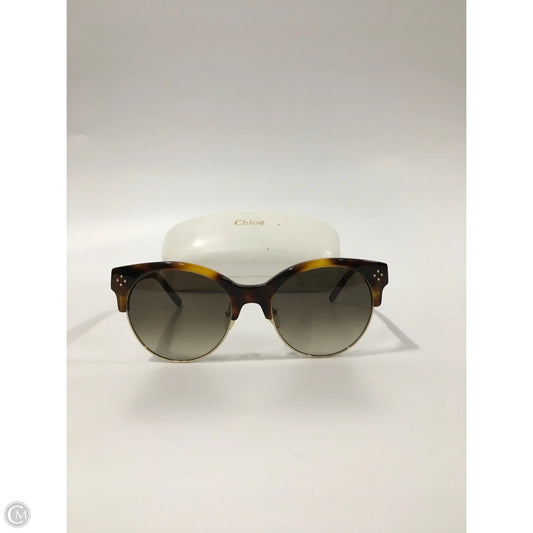 Sunglasses Luxury Designer By Chloe
