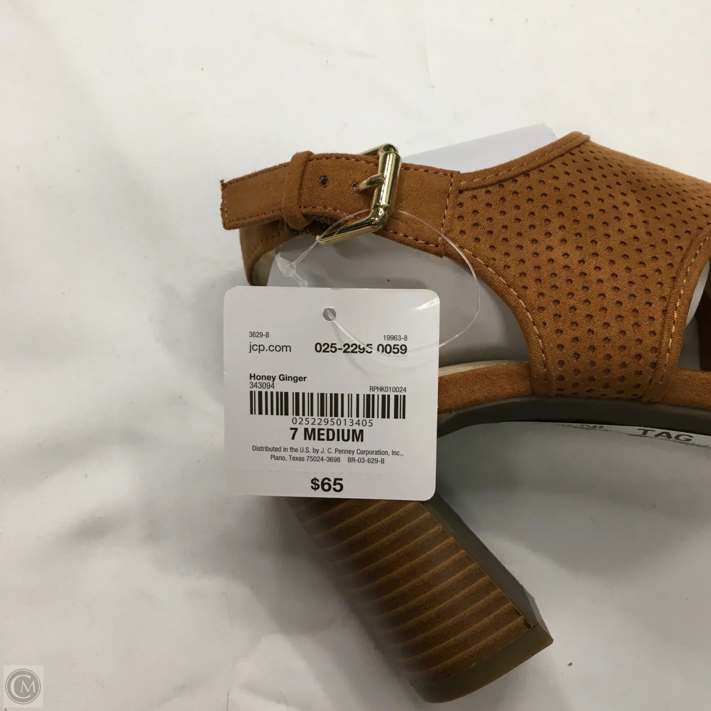 Shoes Heels Block By Liz Claiborne In Brown, Size: 7