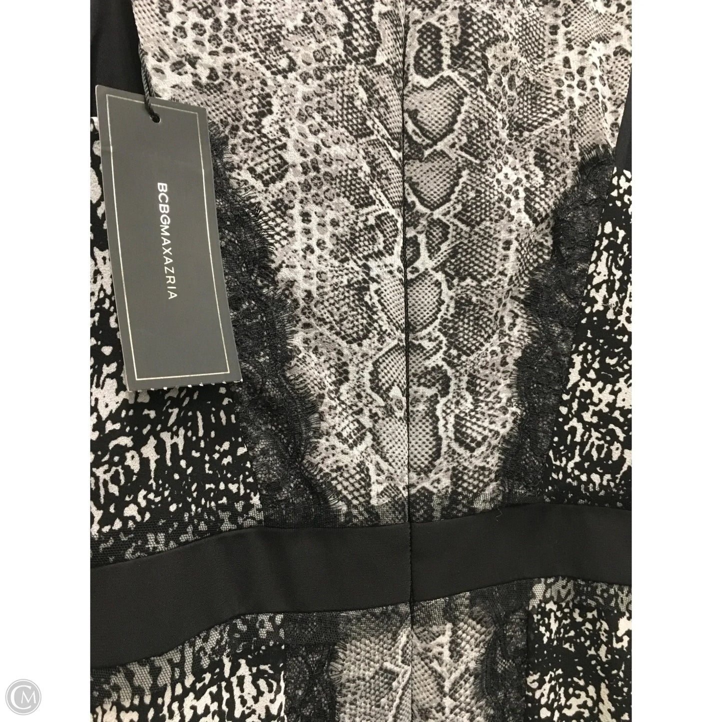 Dress Casual Maxi By Bcbgmaxazria In Black & White, Size: M