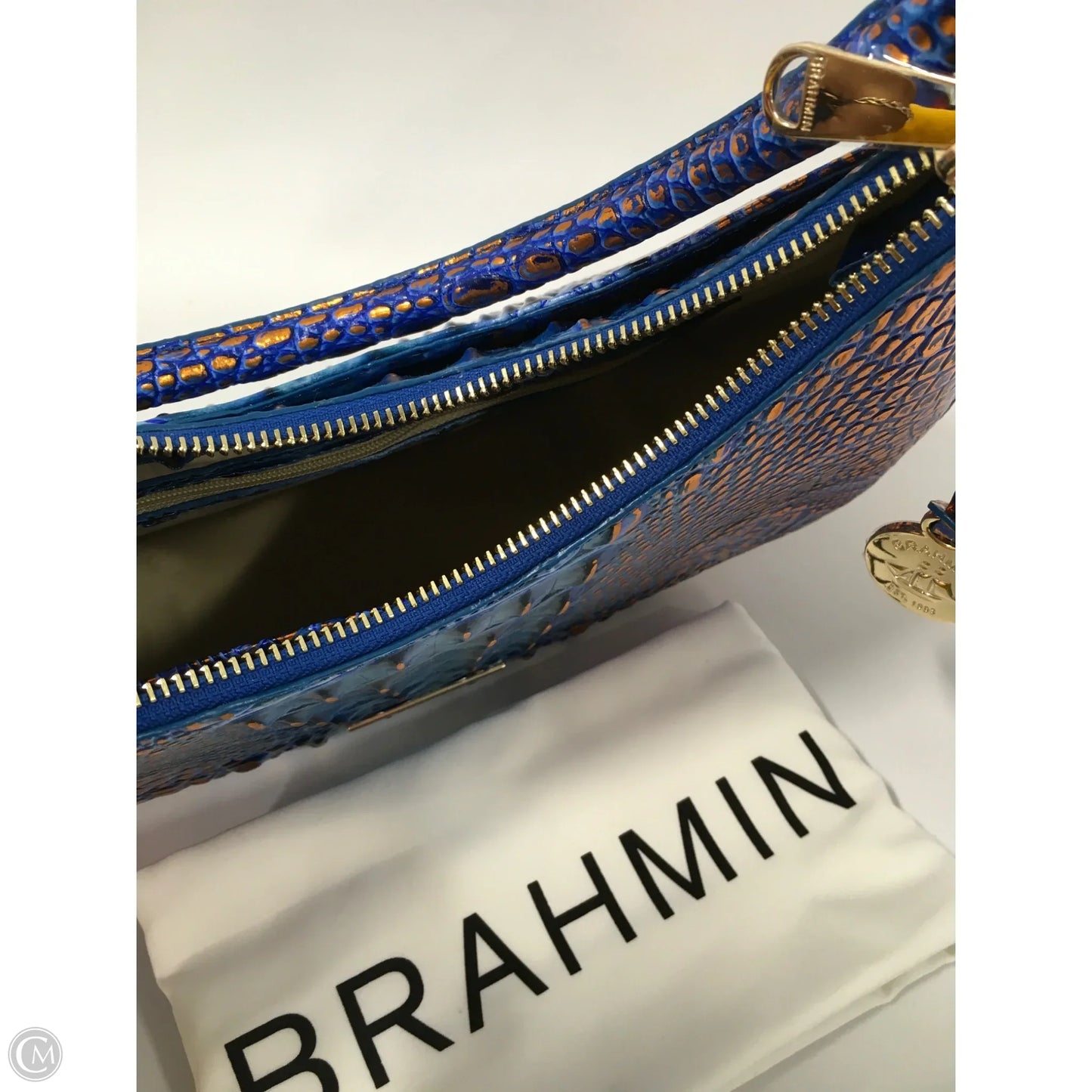 Handbag Designer By Brahmin, Size: Small