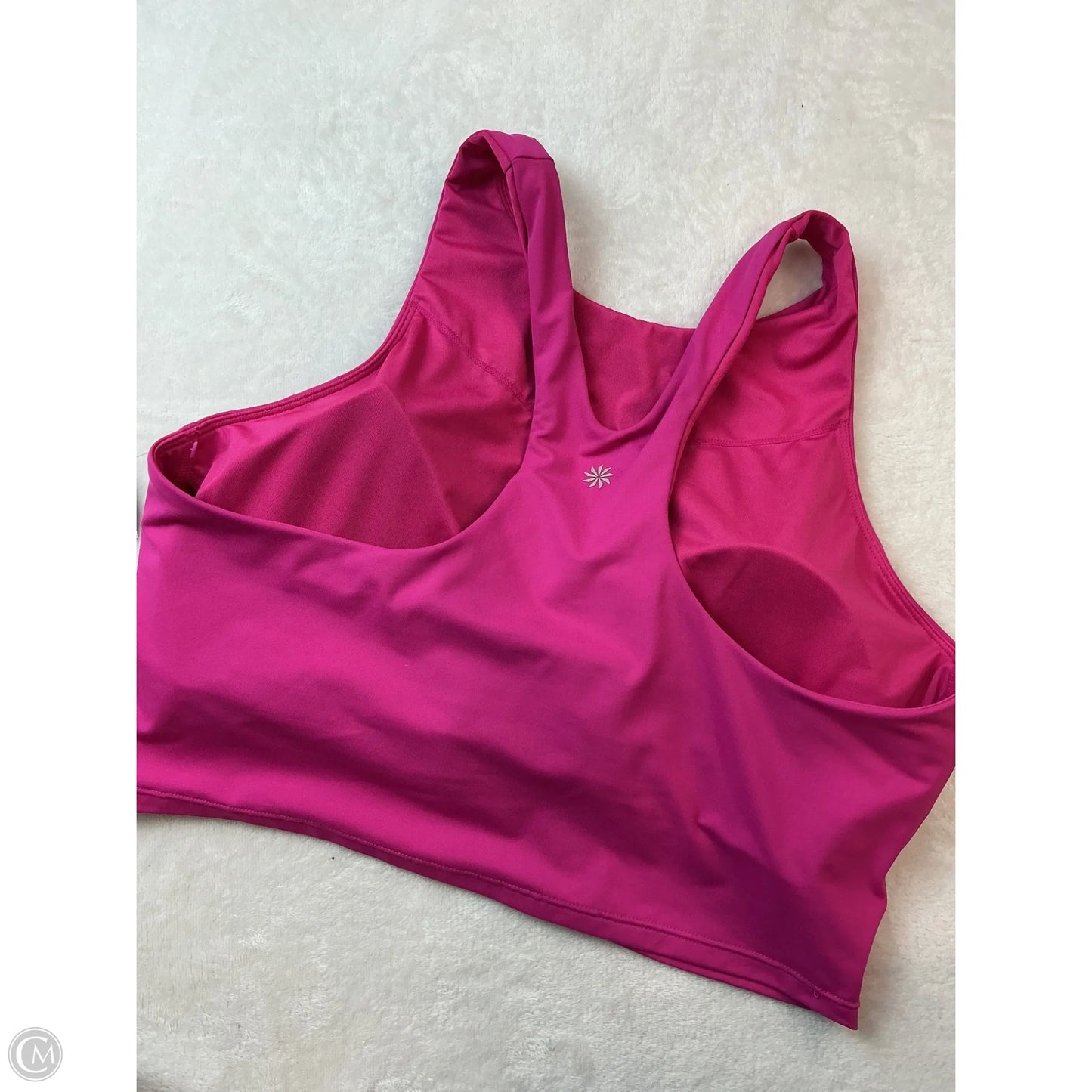 Athletic Bra By Athleta In Pink, Size: L