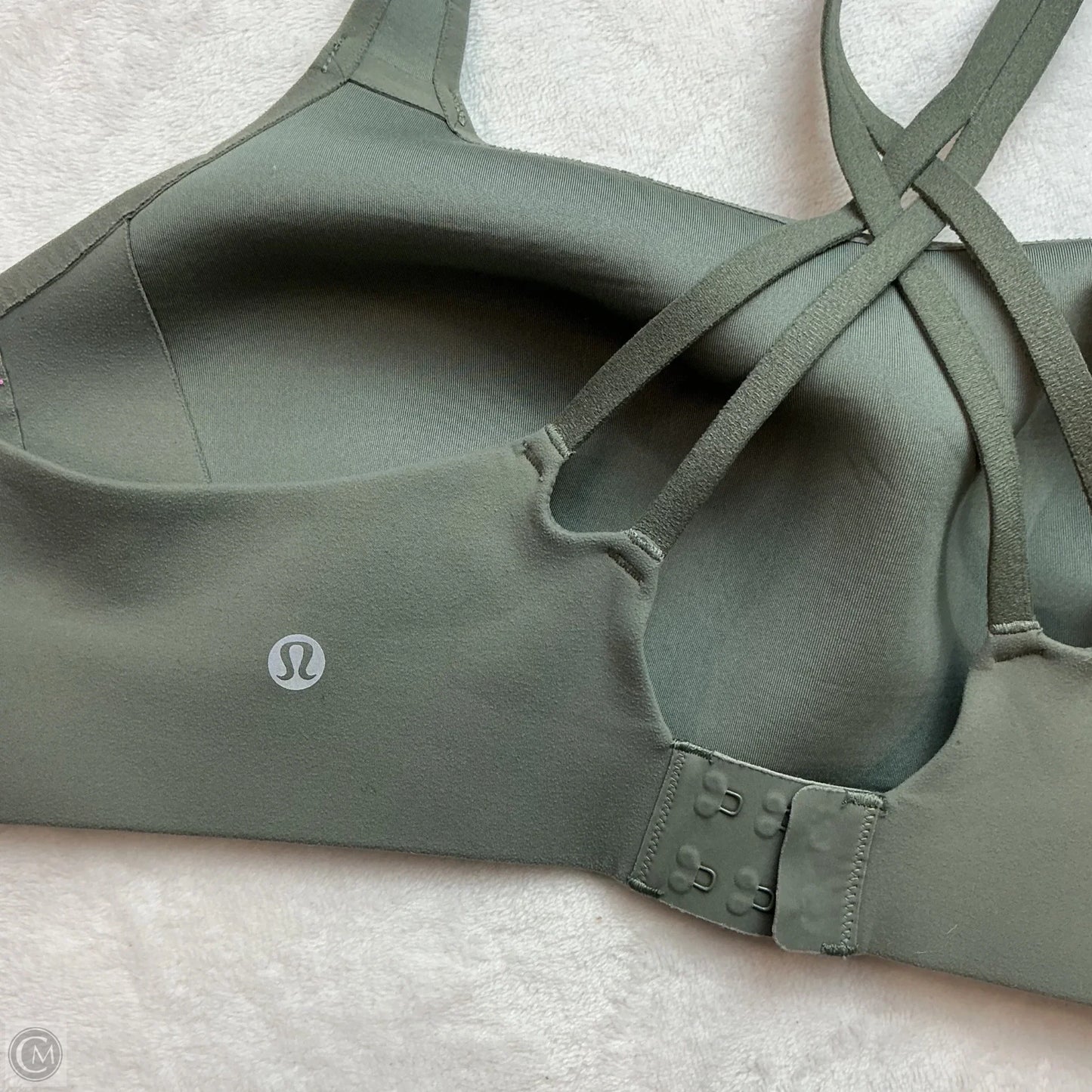 Athletic Bra By Lululemon In Green