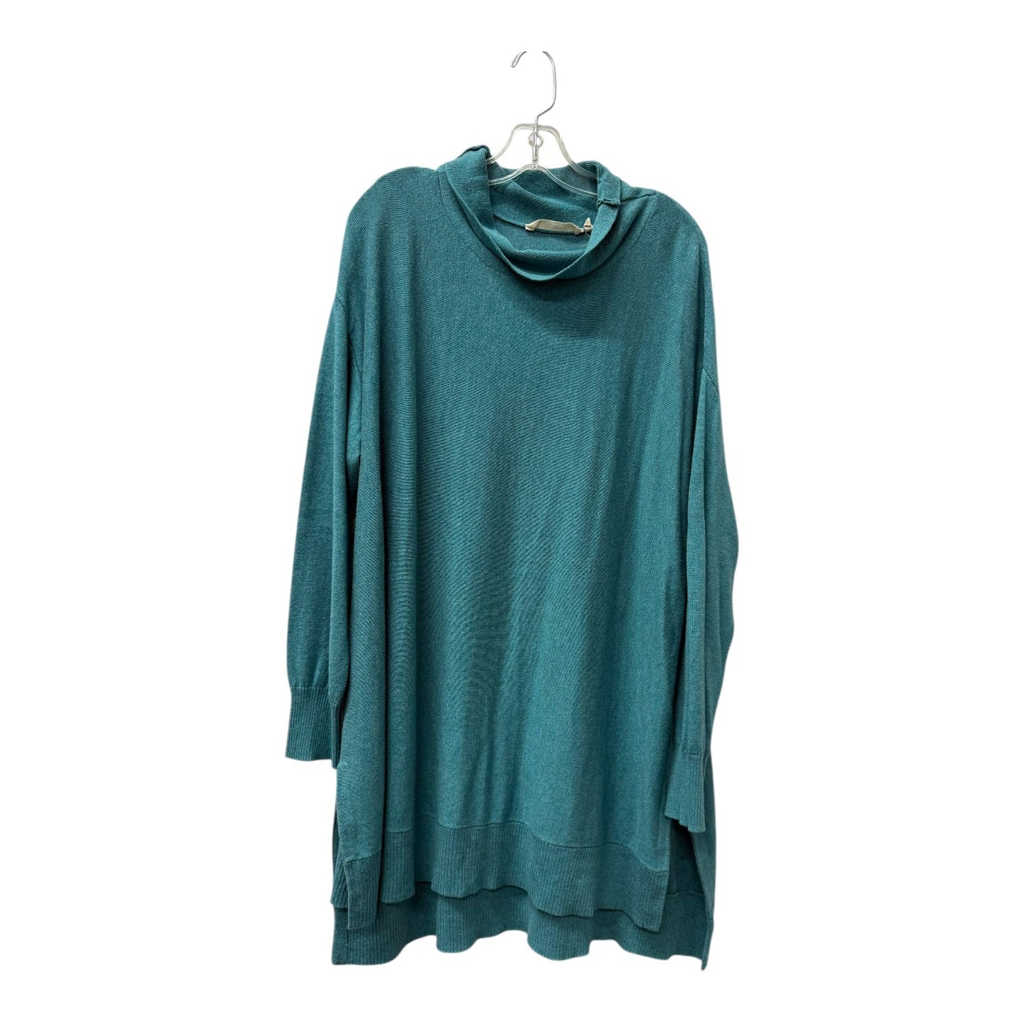Top Ls By Soft Surroundings In Teal, Size:1X