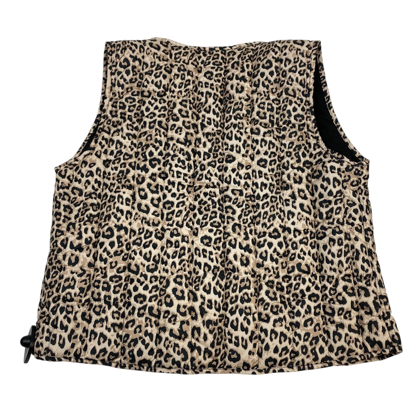 Vest Puffer & Quilted By Jodifl In Animal Print, Size:S
