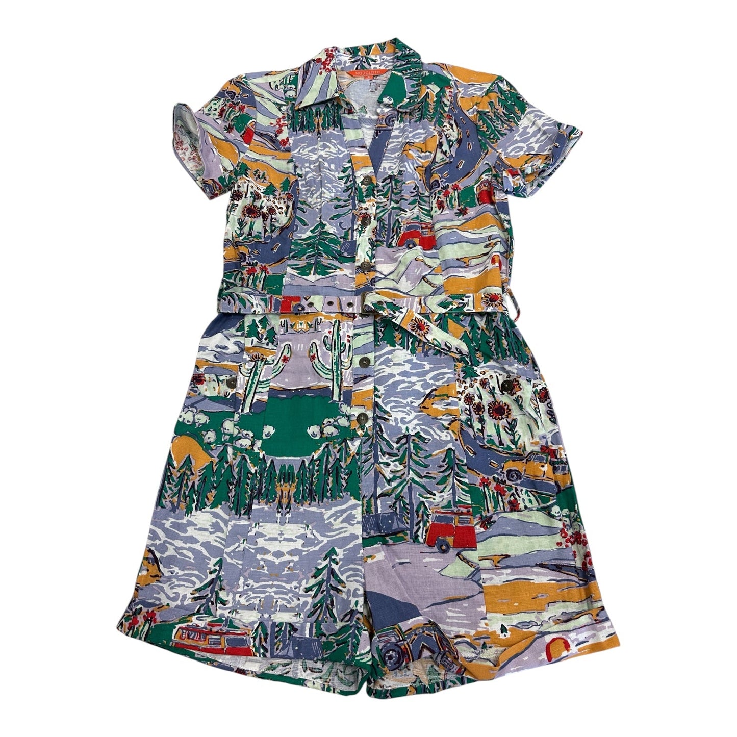 Romper By Modcloth In Multi, Size:S