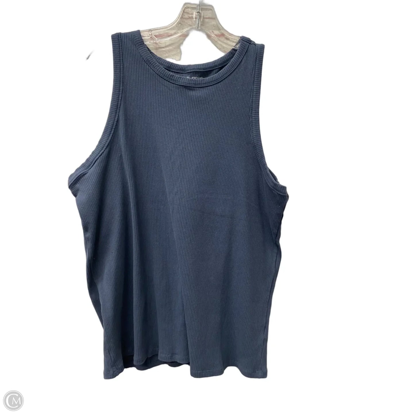 Top Sleeveless By Maurices In Blue, Size: 3x