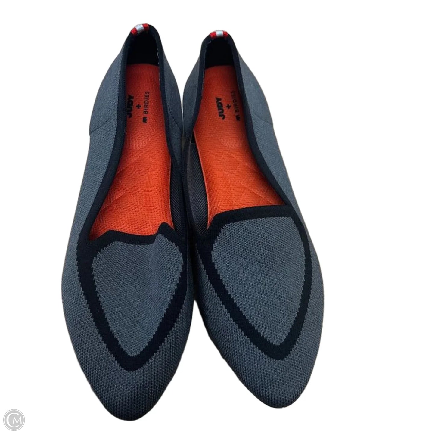 Shoes Flats By Birdies In Grey, Size: 10