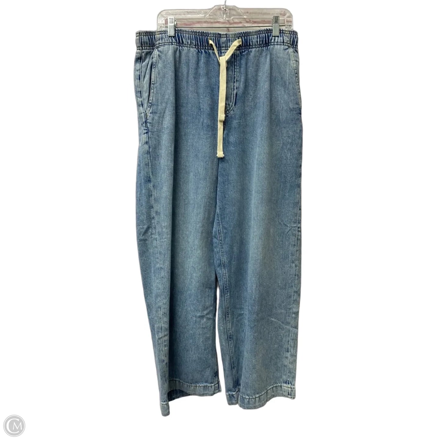 Jeans Wide Leg By Gap In Blue, Size: 8