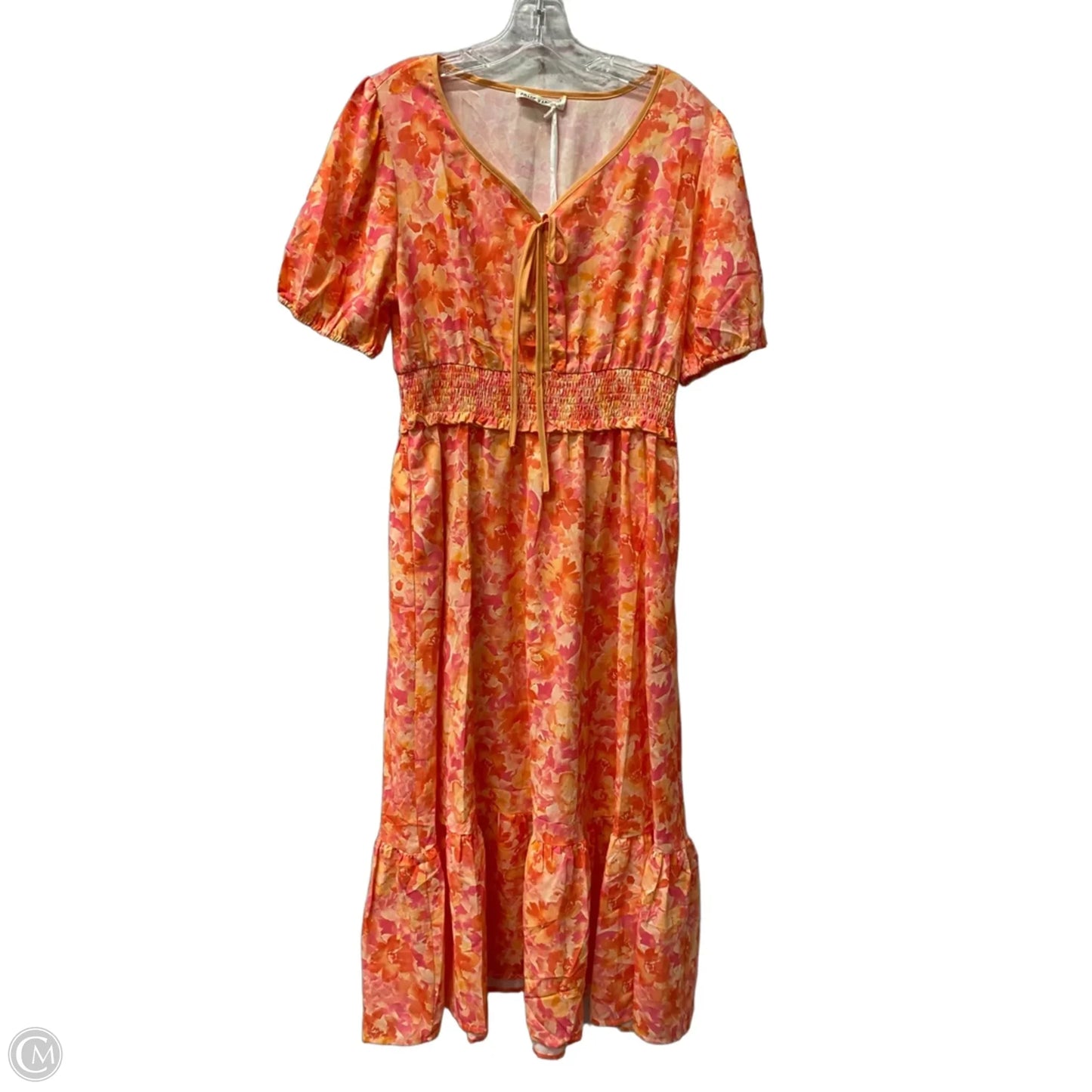 Dress Casual Maxi By Grace Karin In Orange, Size: M