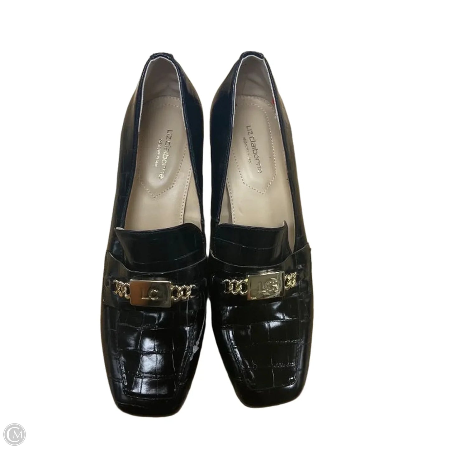 Shoes Heels Block By Liz Claiborne In Black, Size: 6.5