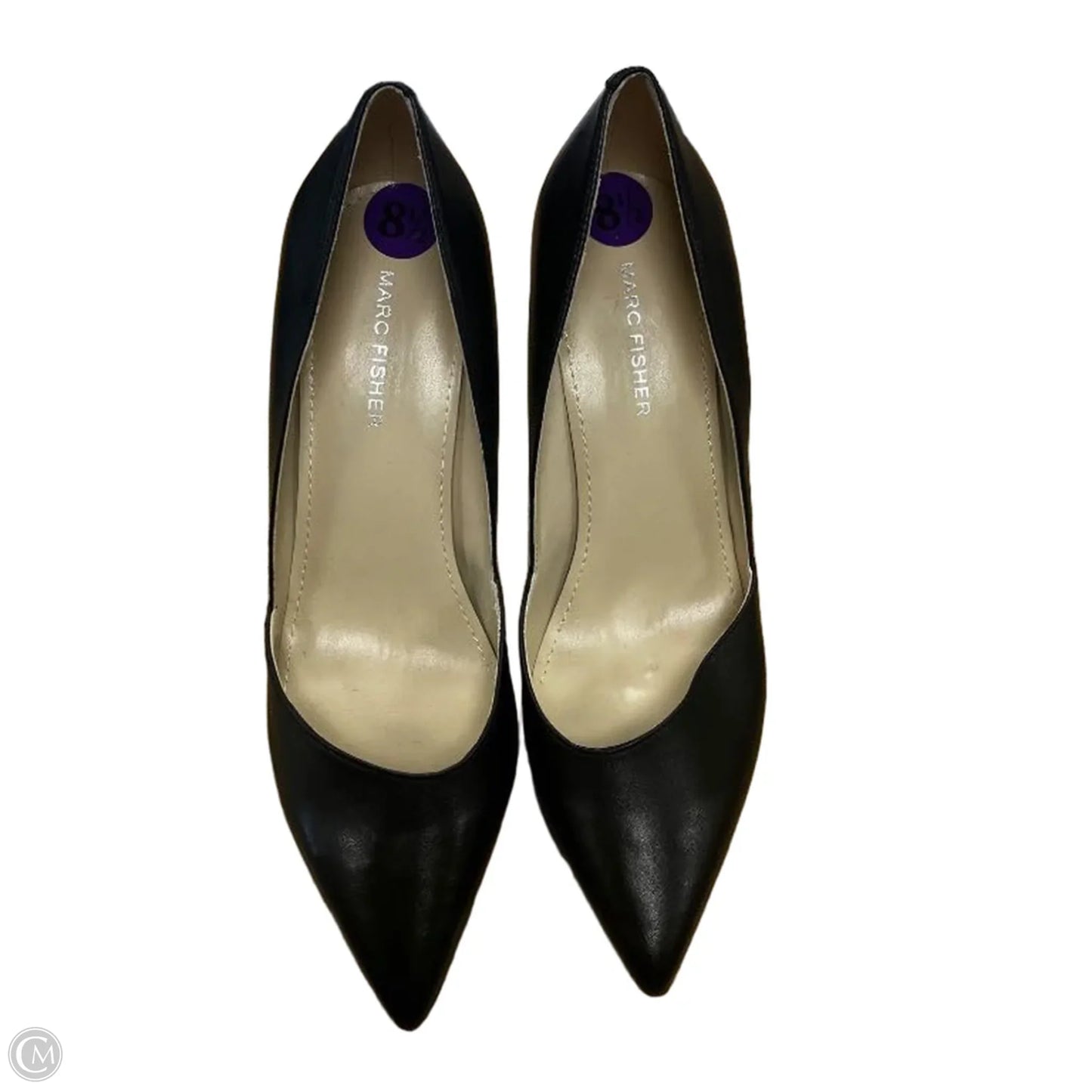Shoes Heels Stiletto By Marc Fisher In Black, Size: 8.5