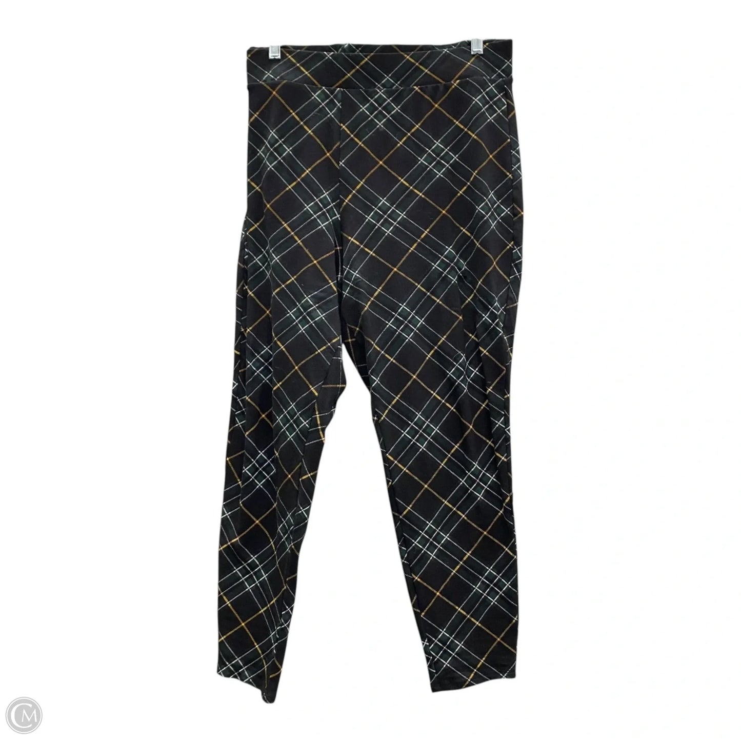 Pants Leggings By Torrid In Plaid Pattern, Size: 3x