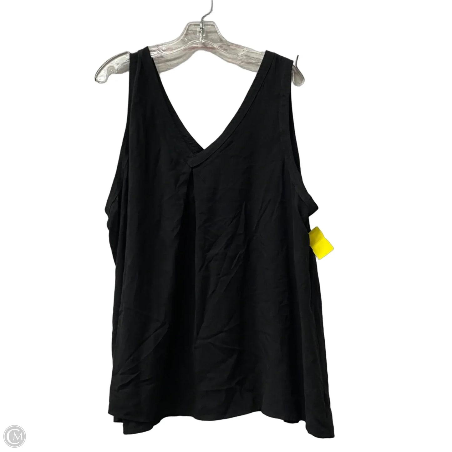 Top Sleeveless By Torrid In Black, Size: 3x