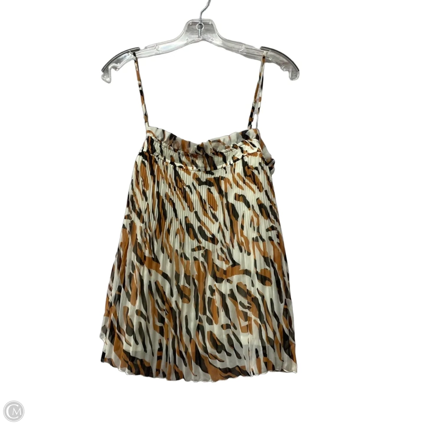 Top Sleeveless By Nine West In Cream, Size: Xl