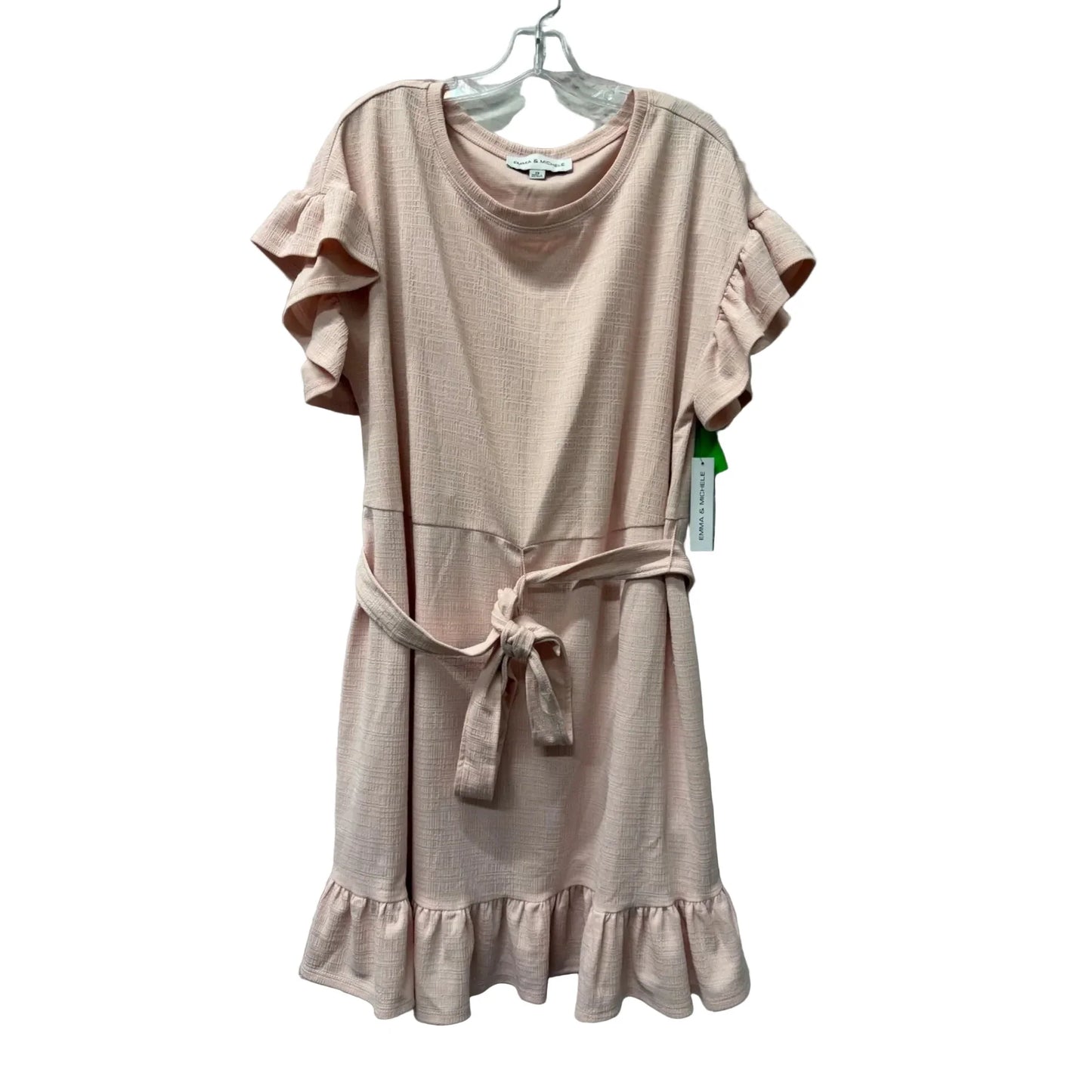 Dress Casual Midi By Emma And Michele In Pink, Size: 2x