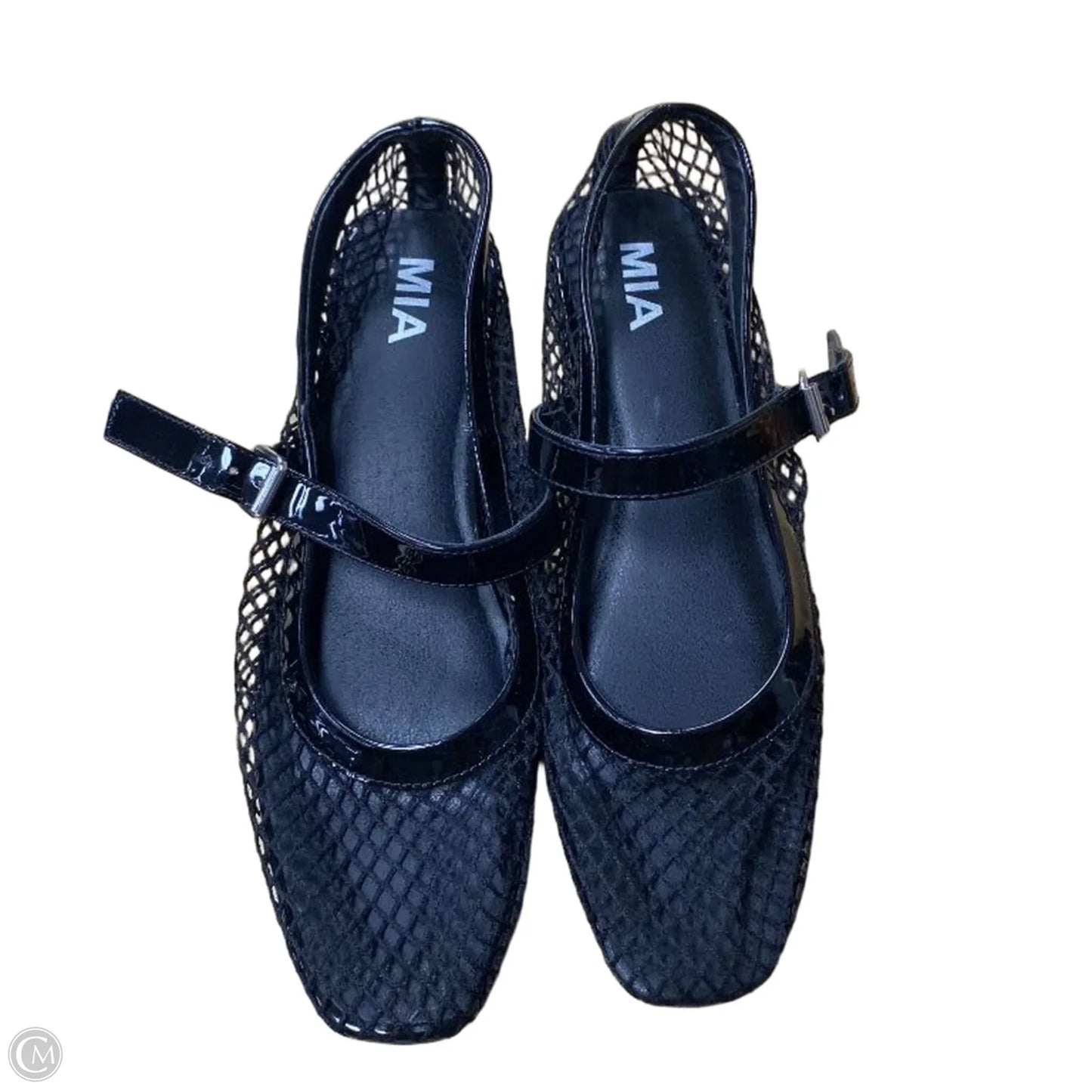 Shoes Flats By Mia In Black, Size: 9