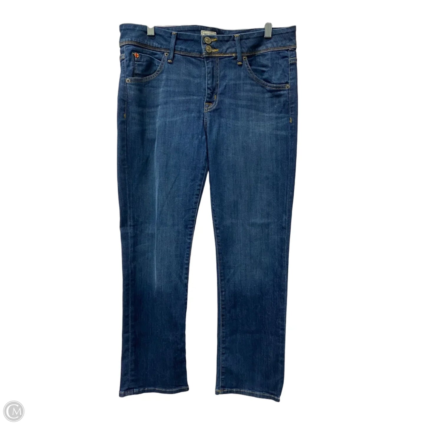 Jeans Straight By Hudson In Blue, Size: 10