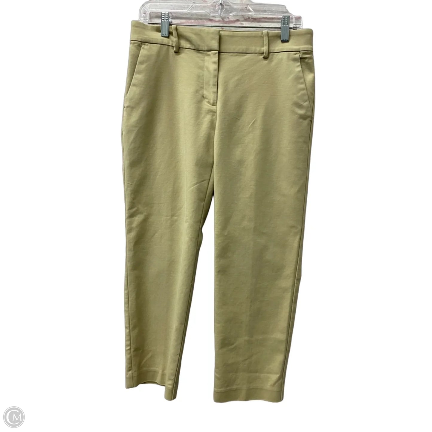 Pants Cropped By Loft In Tan, Size: 6p