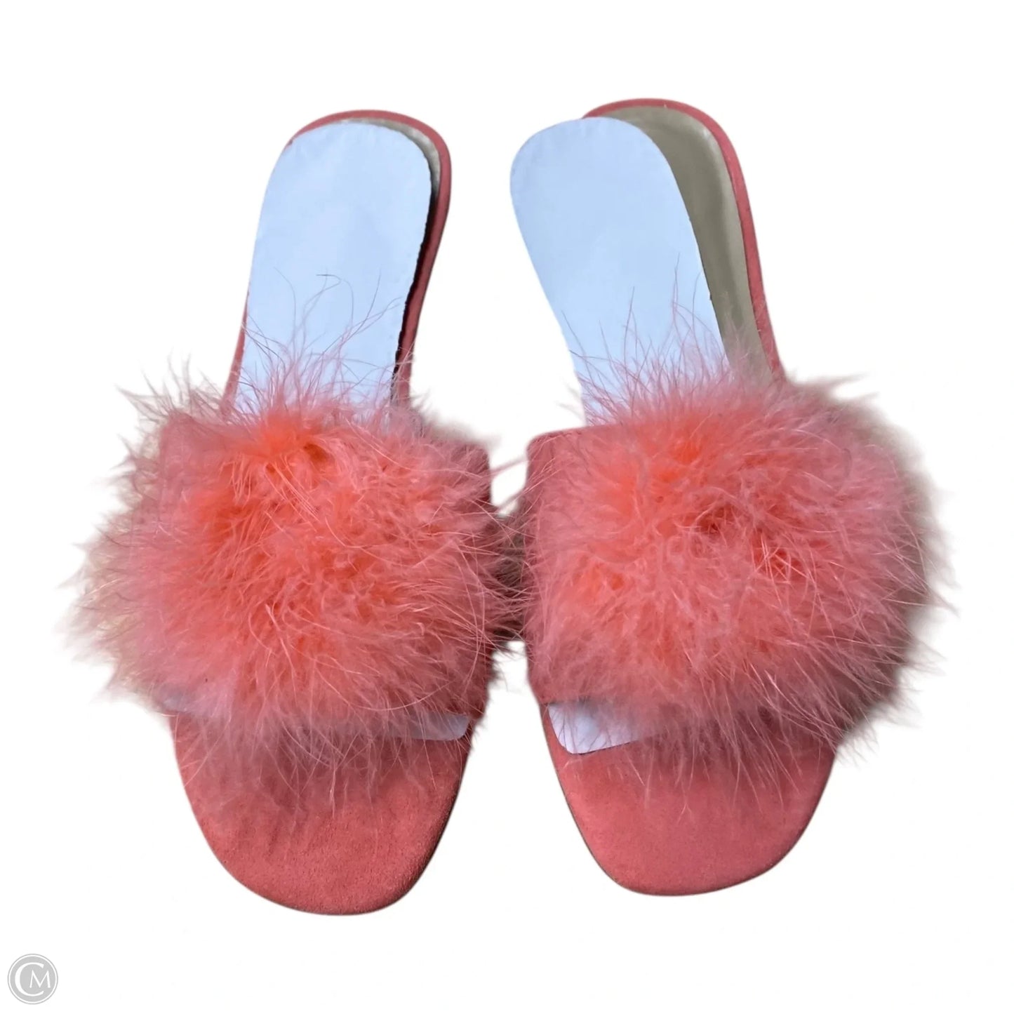 Shoes Flats By Ann Taylor In Orange, Size: 9