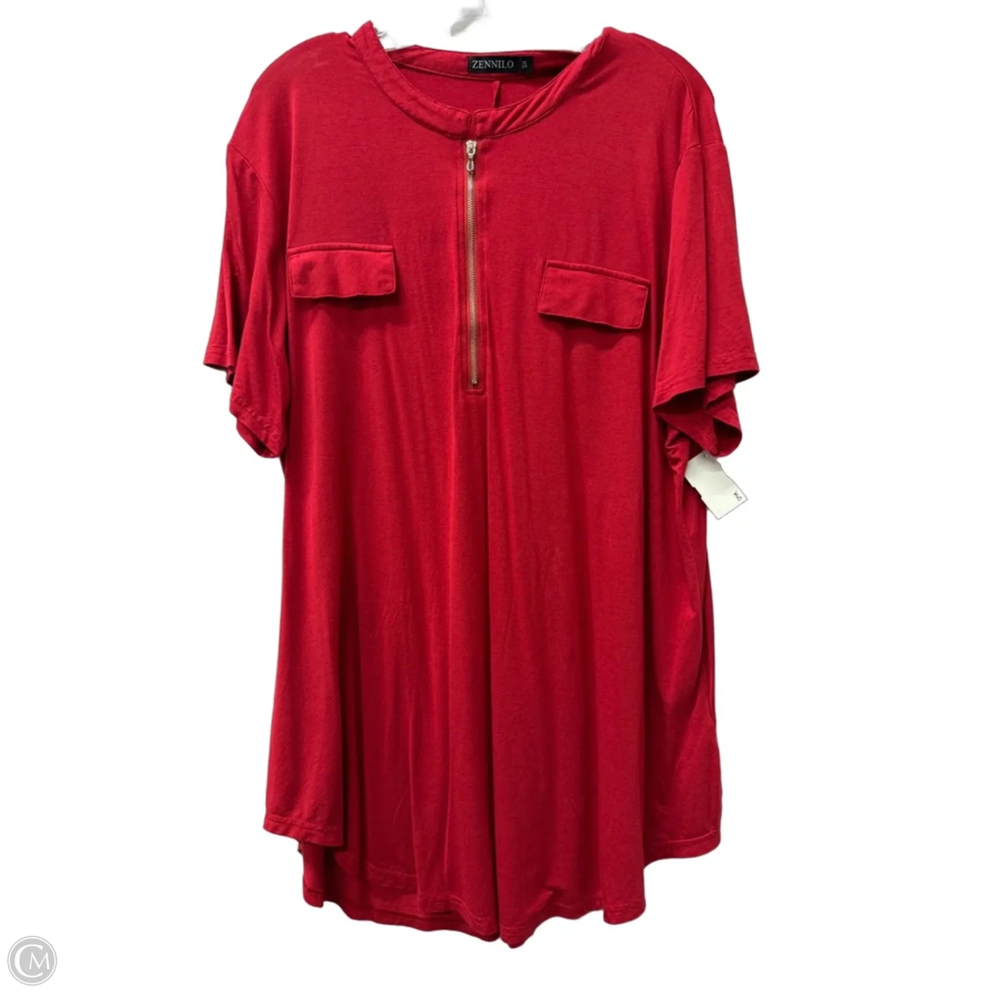 Top Short Sleeve By Cme In Red