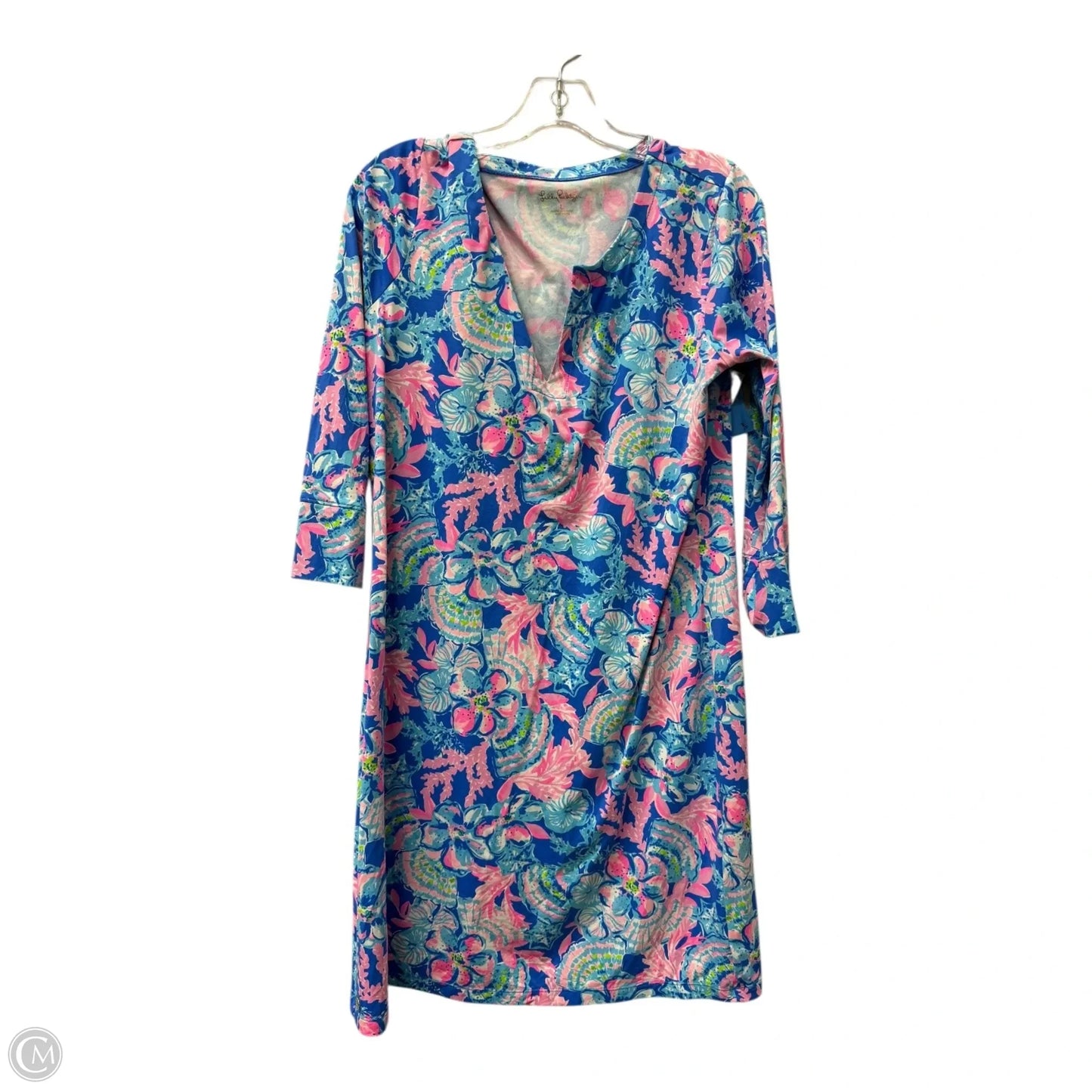 Dress Designer By Lilly Pulitzer In Blue, Size: L