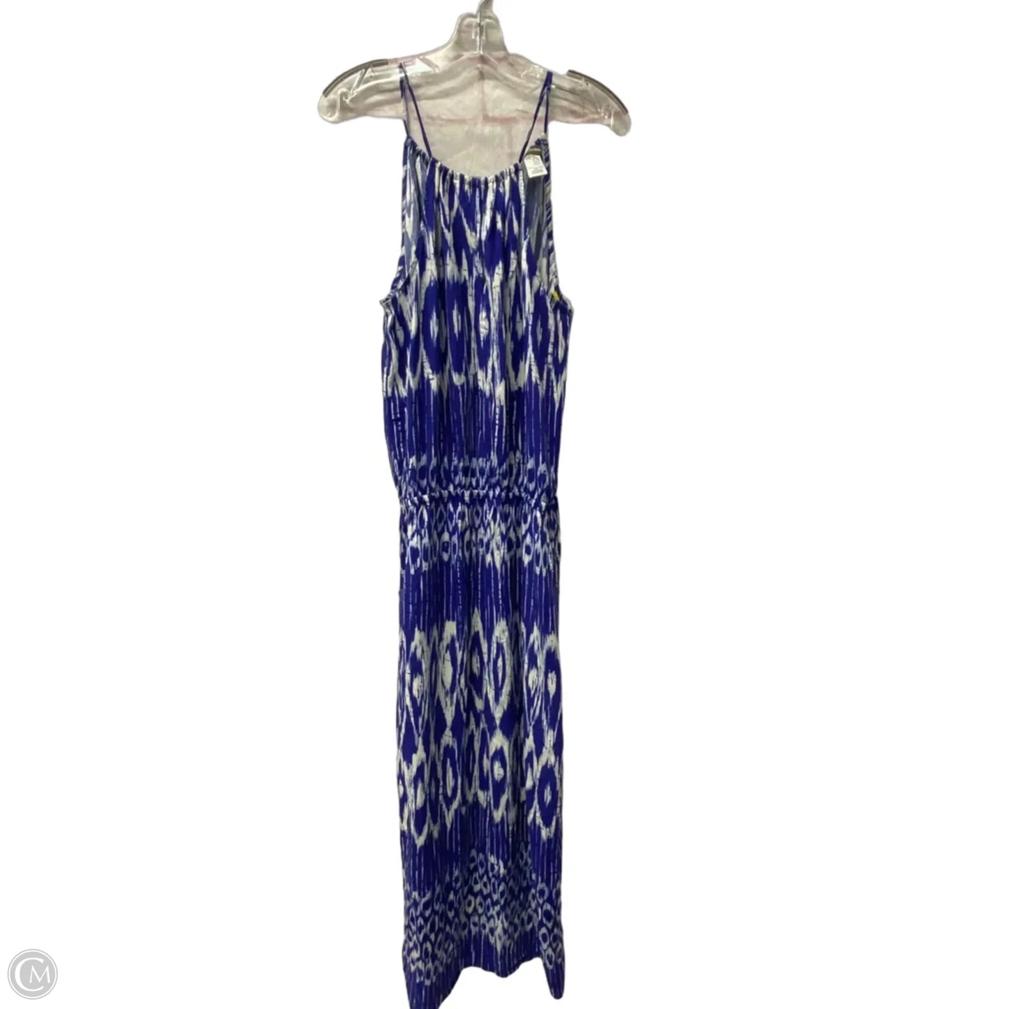 Dress Casual Maxi By Tommy Bahama In Blue & White, Size: Xs