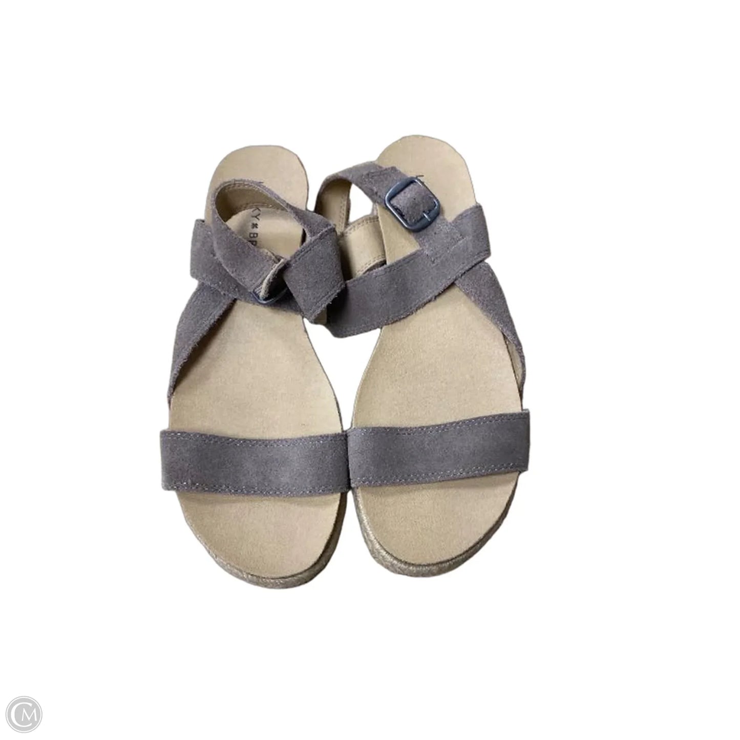 Sandals Flats By Lucky Brand In Brown, Size: 9