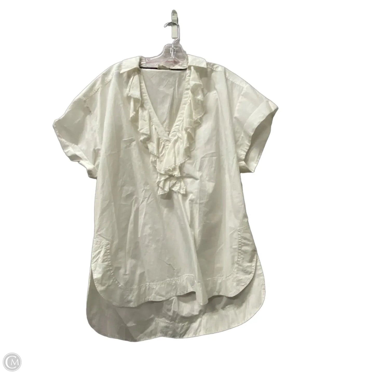 Top Short Sleeve By Pilcro In White, Size: M
