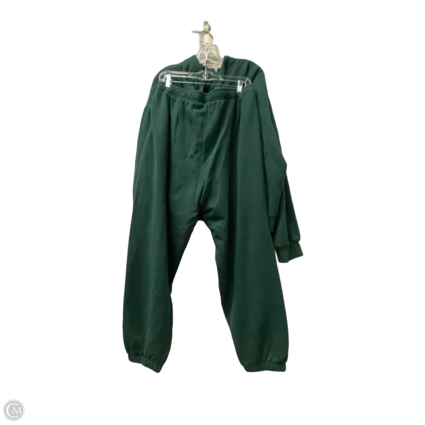 Athletic Pants 2pc By Pink In Green, Size: Xl