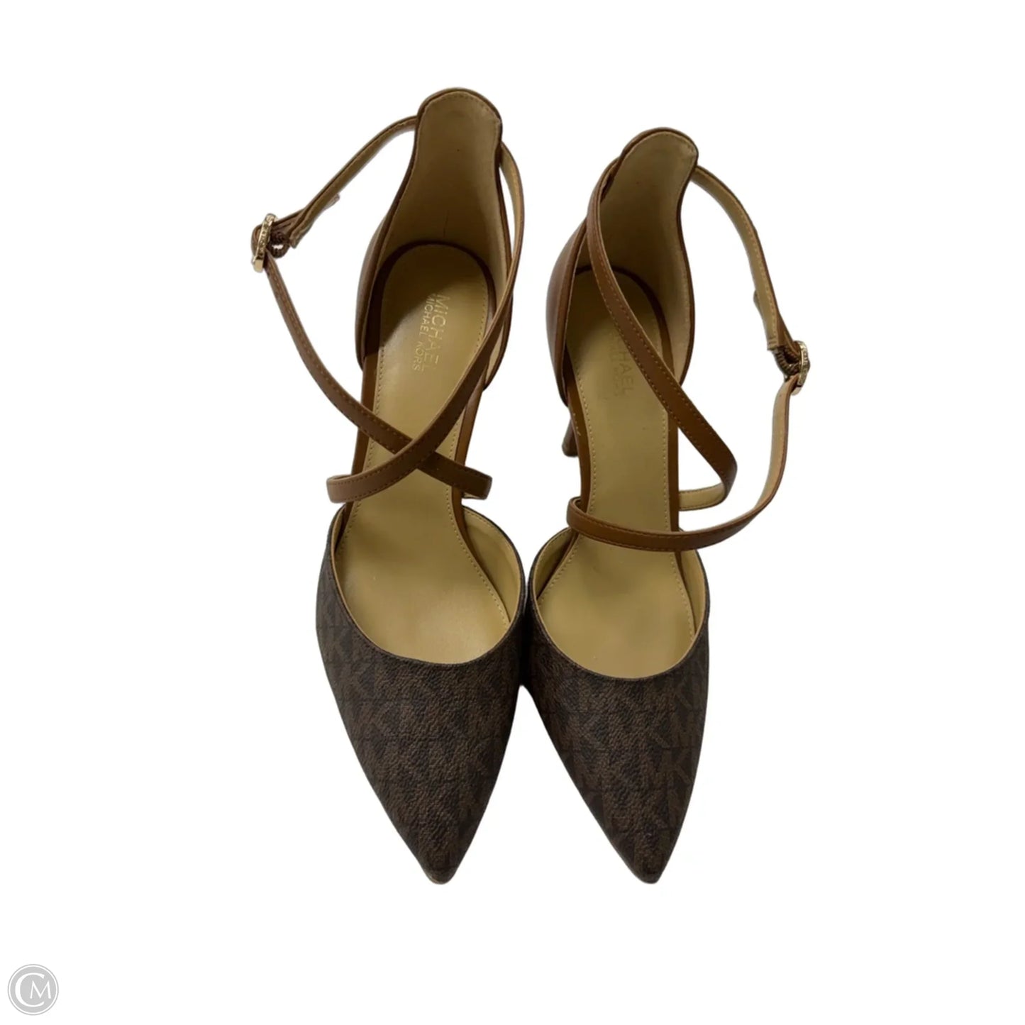 Shoes Heels Kitten By Michael By Michael Kors In Brown, Size: 6.5