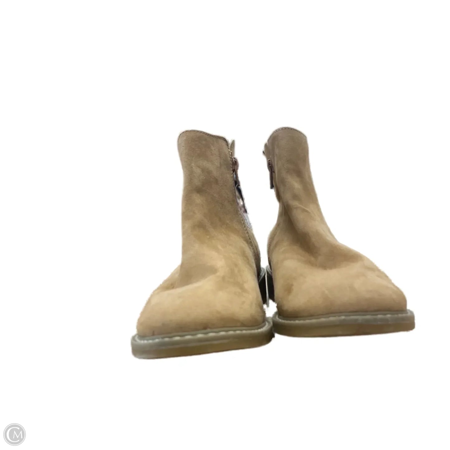 Boots Ankle Flats By Universal Thread In Tan, Size: 7.5