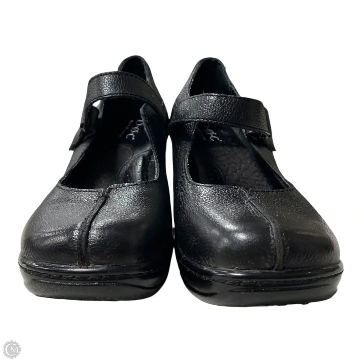 Shoes Heels Wedge By Boc In Black, Size: 8.5