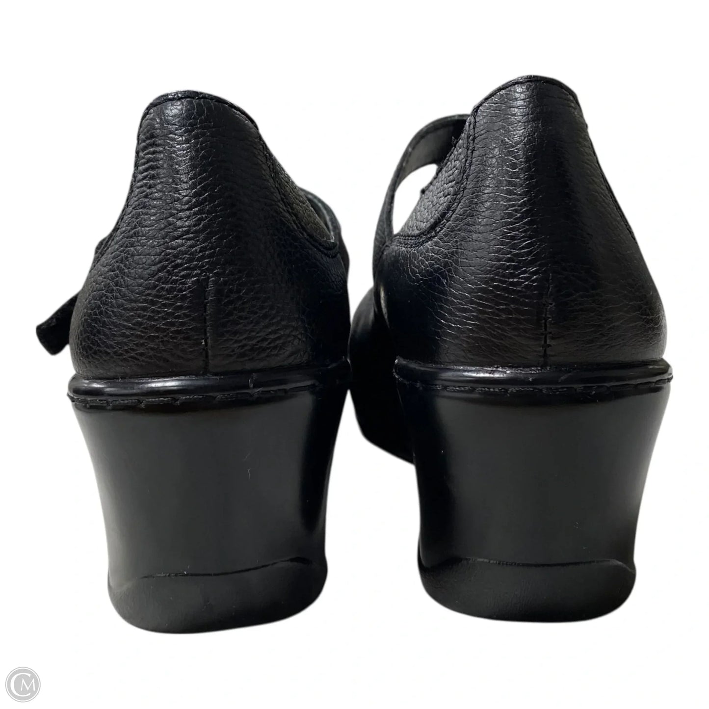 Shoes Heels Wedge By Boc In Black, Size: 8.5