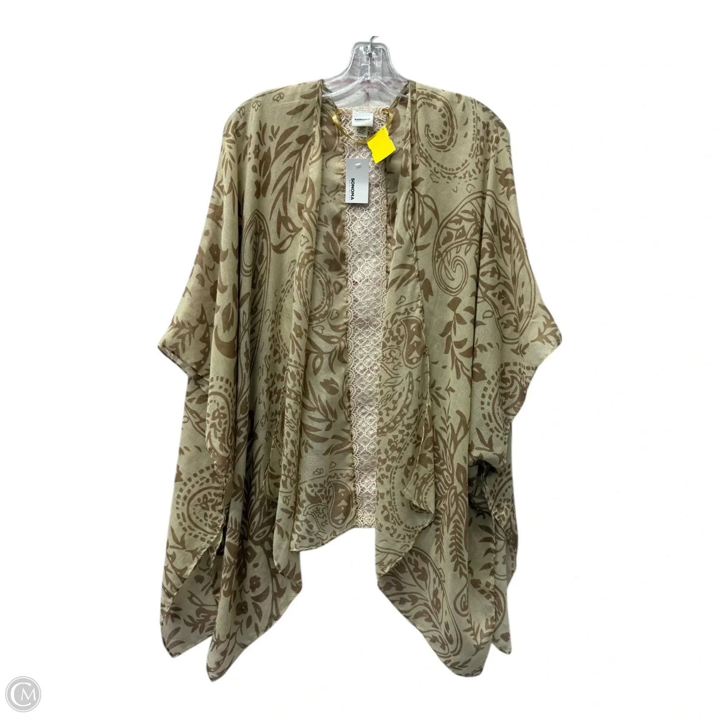 Shawl By Sonoma In Tan, Size: Osfm