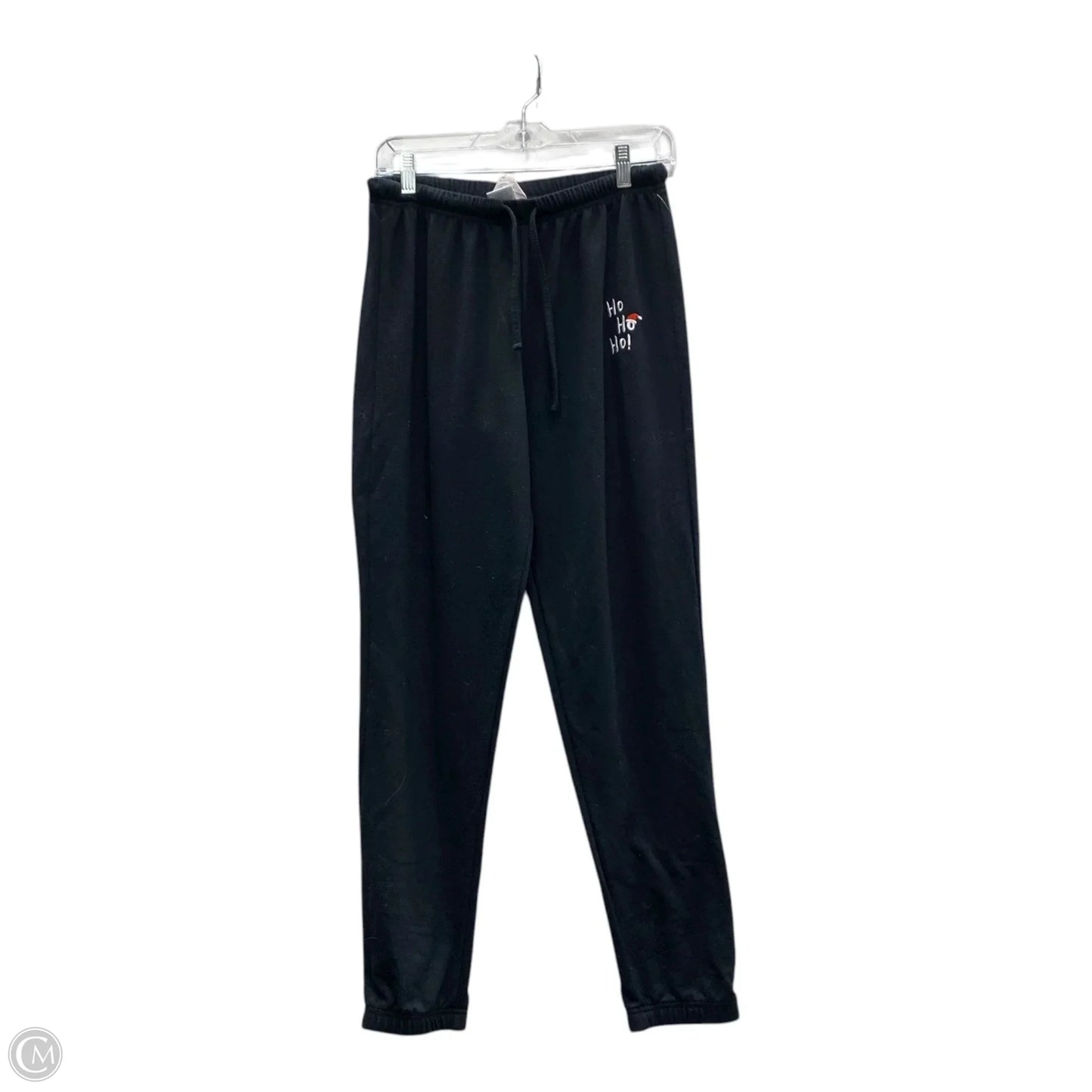 Top 2pc Long Sleeve By Pink Rose In Black, Size: M