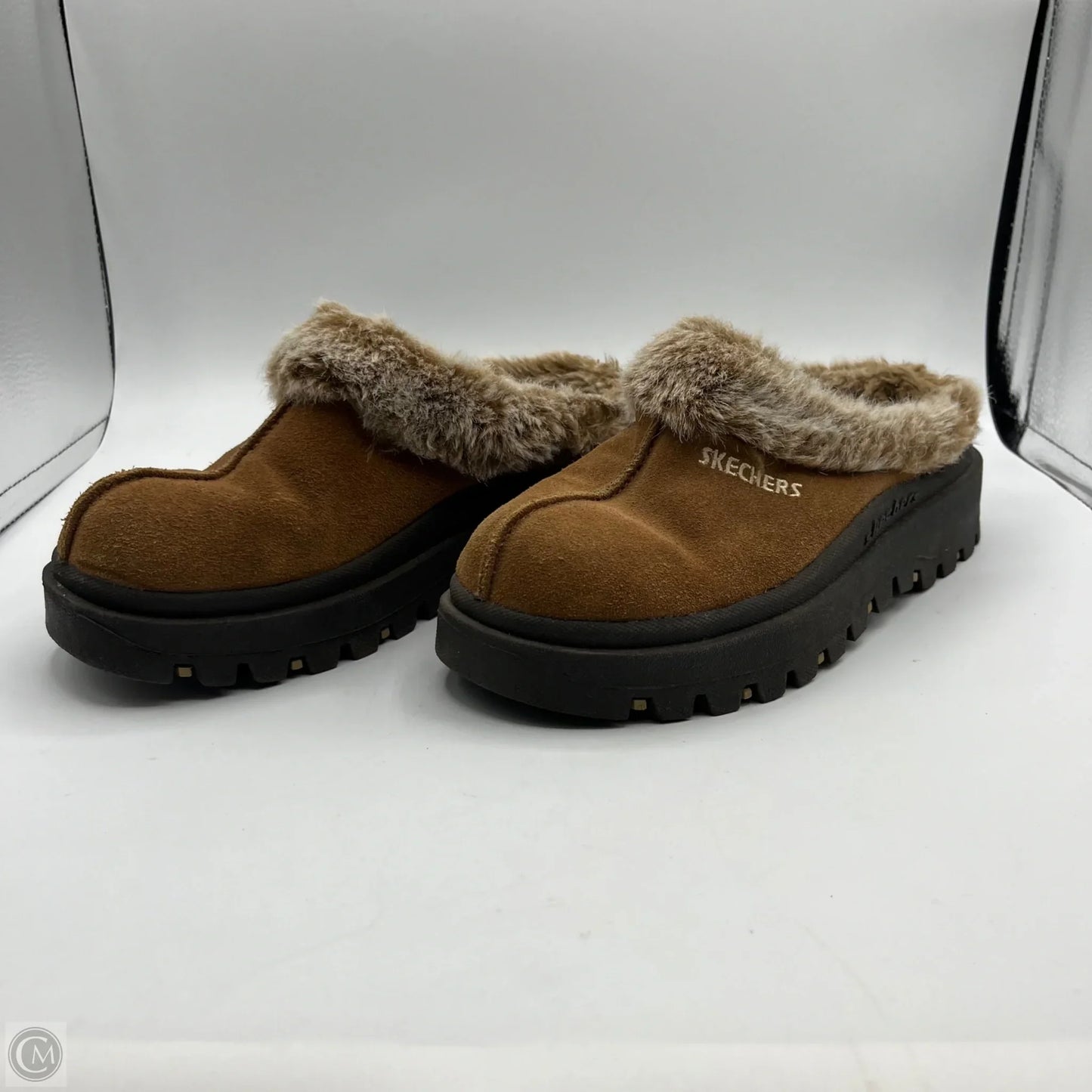 Slippers By Skechers In Brown, Size: 7