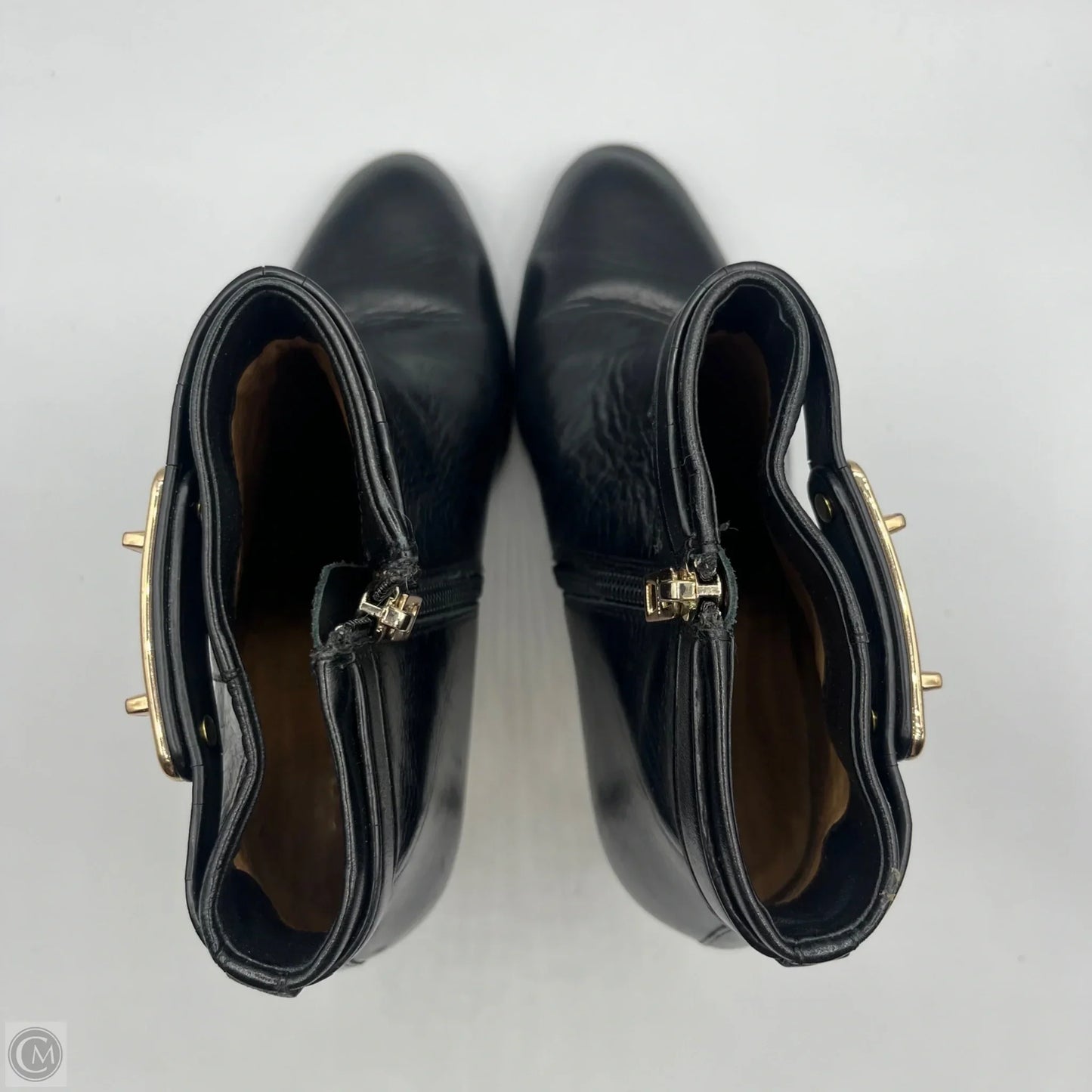 Boots Designer By Coach In Black, Size: 8